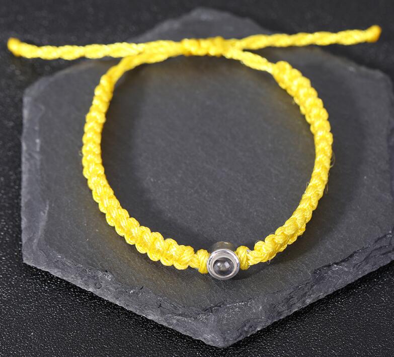 Projection woven bracelet