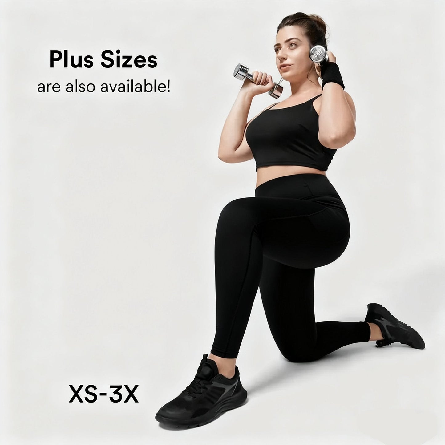 🔥「2025 TOP SELLER」Women's High-Waisted Tummy Control and Hip Lifting Side Pocket Training Super Shaping Leggings 💫