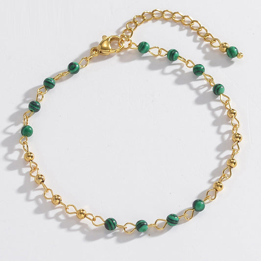 Retro style bead splicing women's bracelet