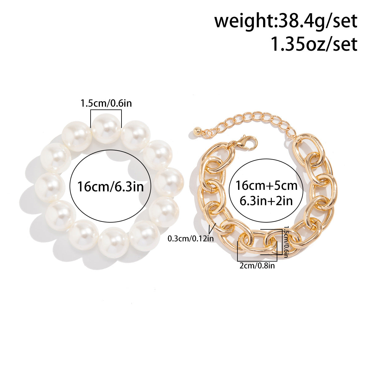 Hot selling geometric bead bracelet