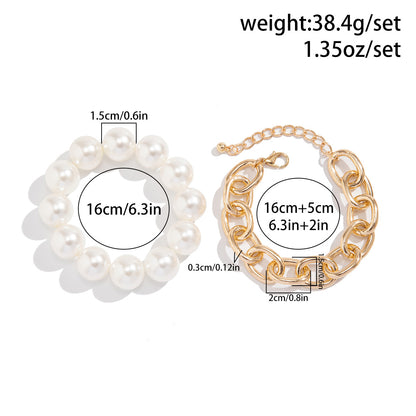 Hot selling geometric bead bracelet