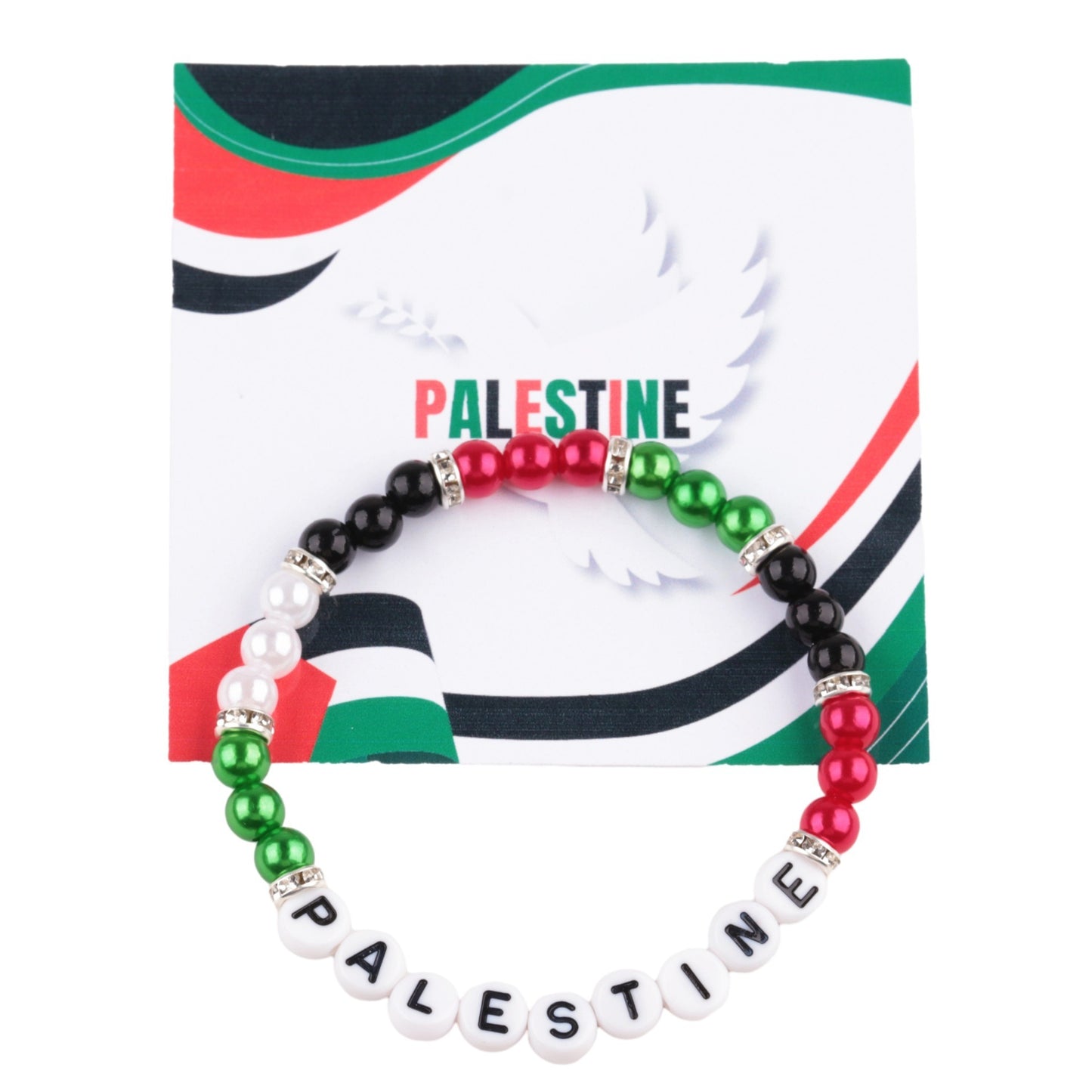 Palestine Flag Color  Bracelet