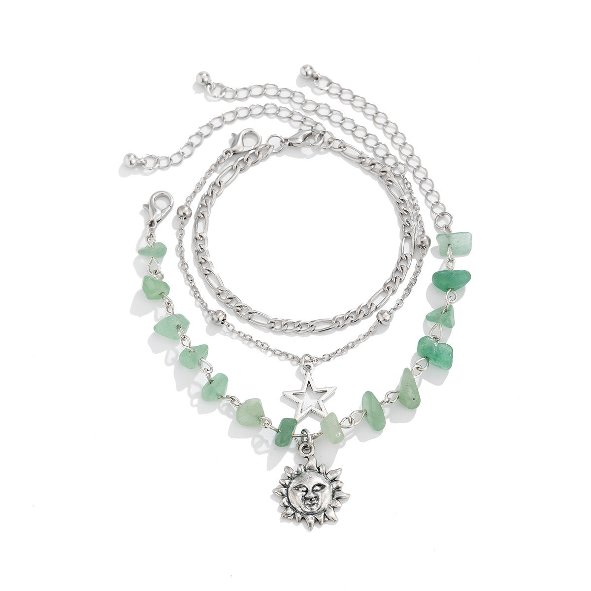 Retro ethnic style dragonfly star bracelet