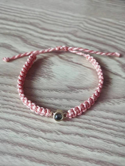 Projection woven bracelet