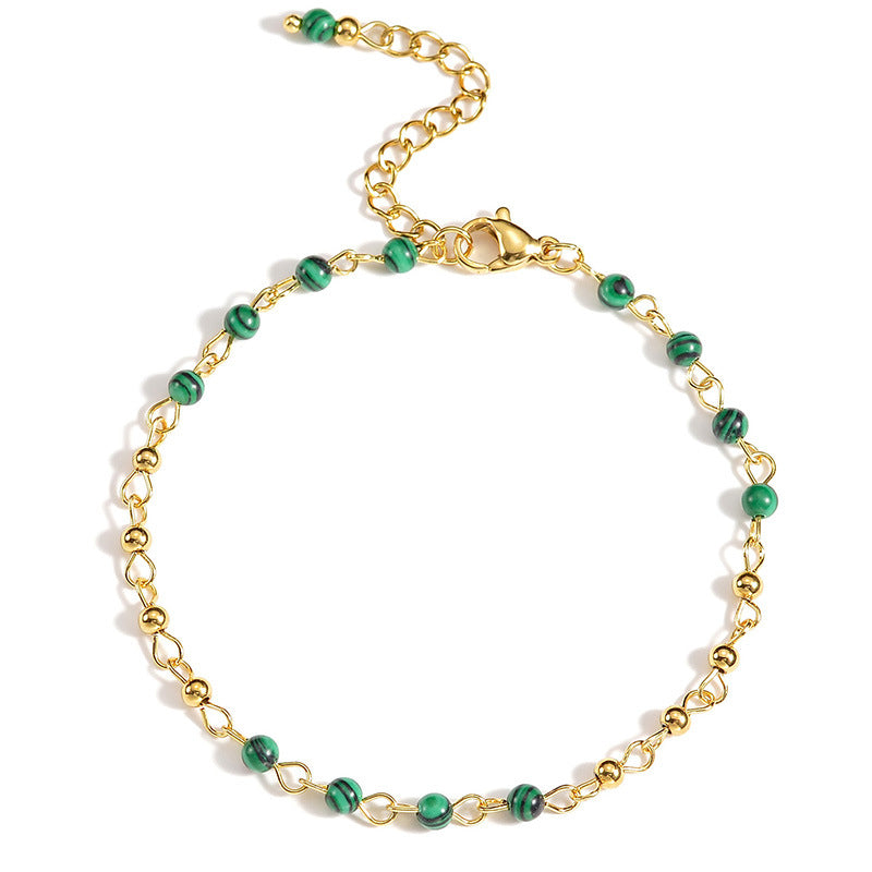 Retro style bead splicing women's bracelet
