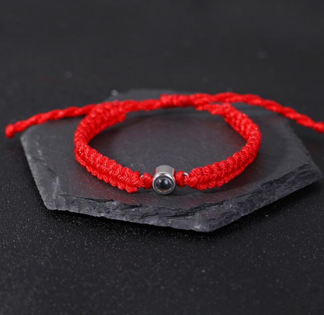Projection woven bracelet