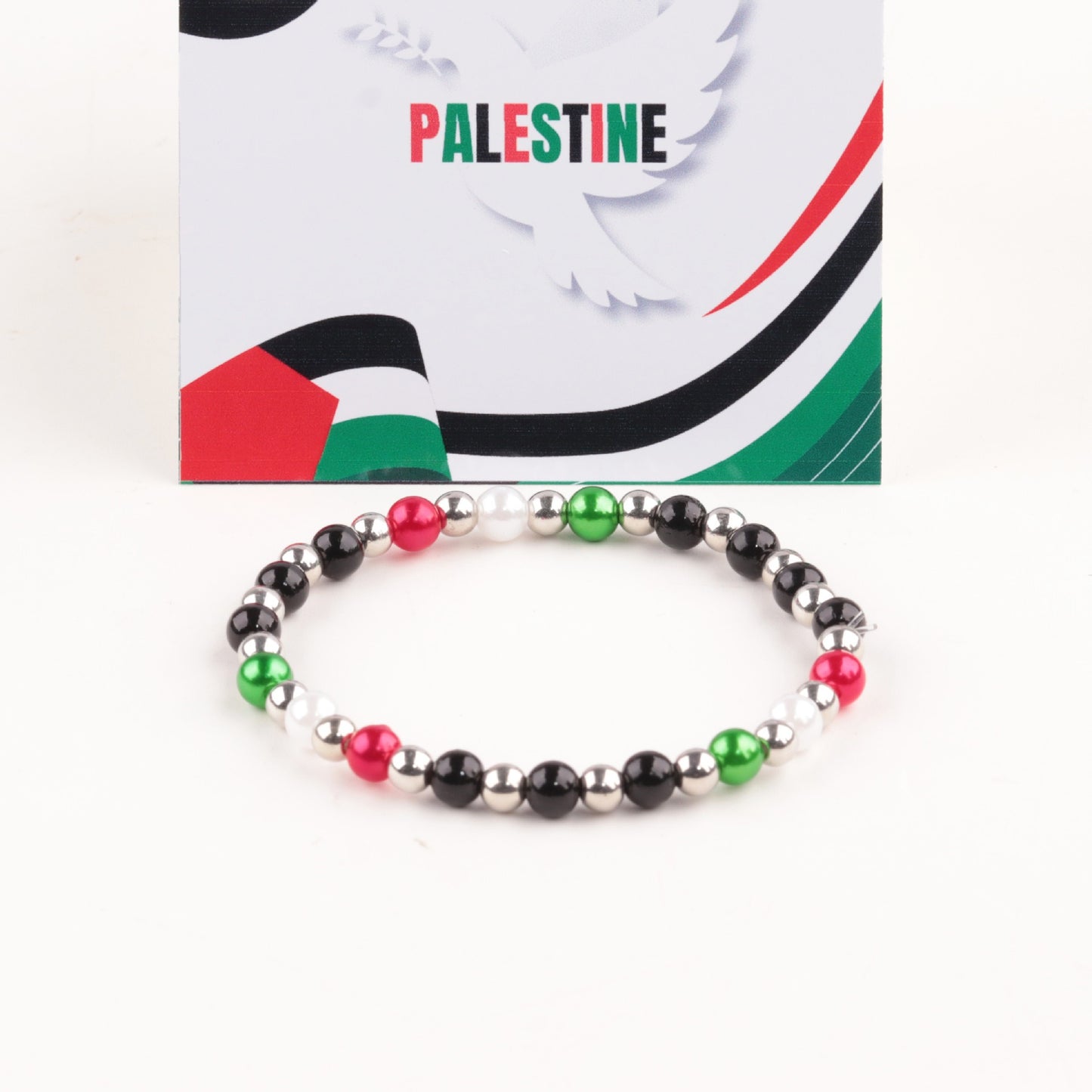 Palestine Flag Color  Bracelet