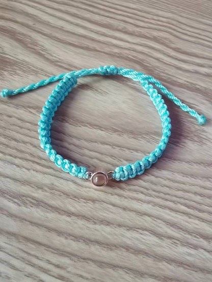 Projection woven bracelet