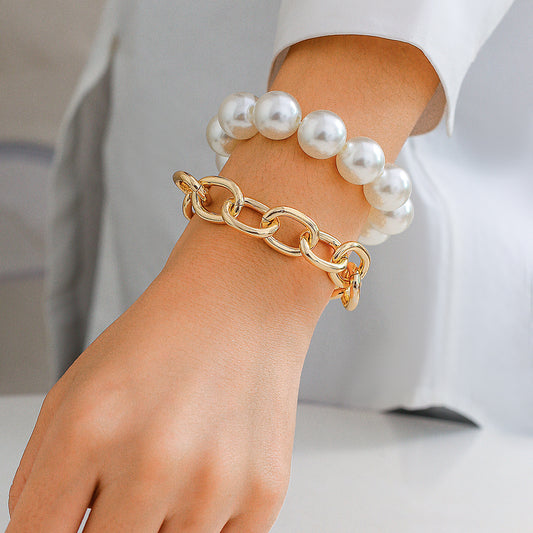 Hot selling geometric bead bracelet
