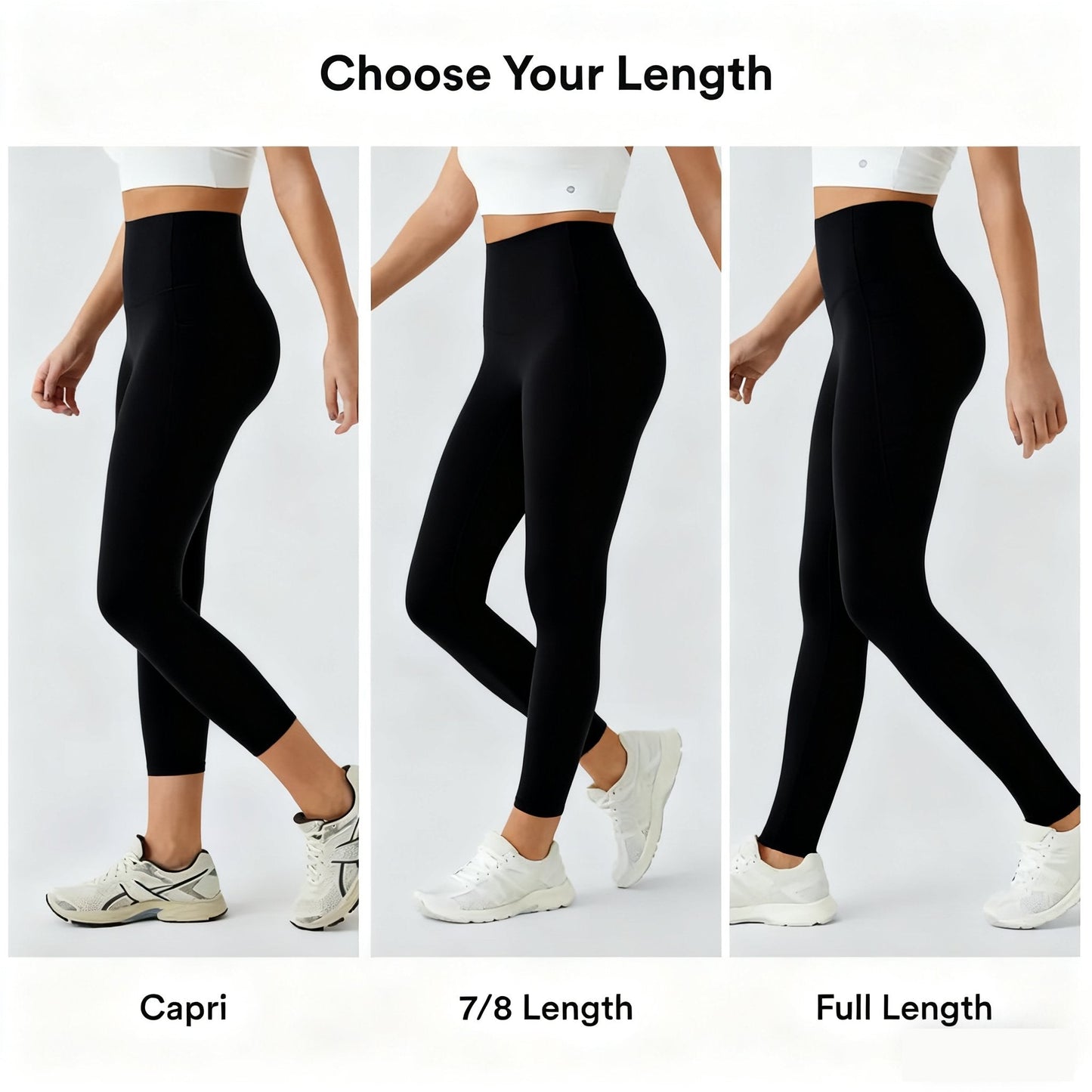 🔥「2025 TOP SELLER」Women's High-Waisted Tummy Control and Hip Lifting Side Pocket Training Super Shaping Leggings 💫